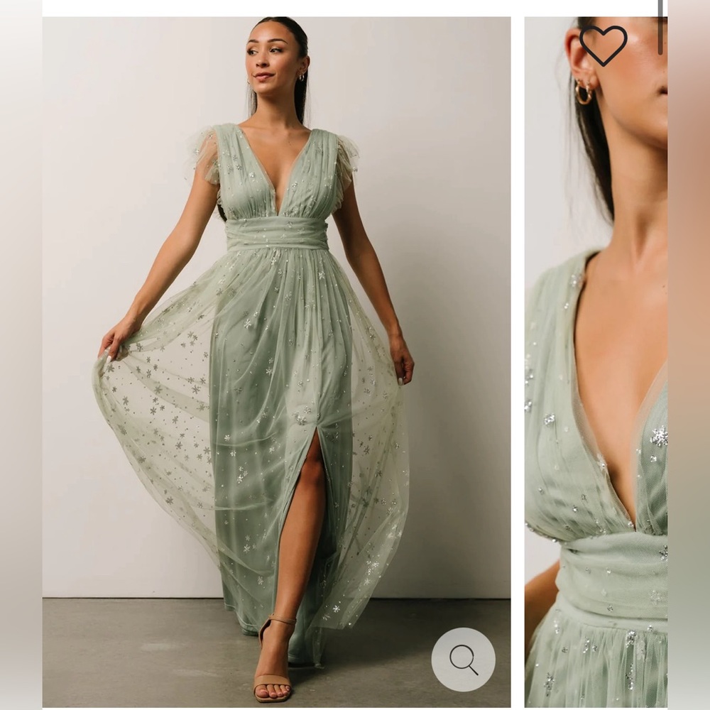 Baltic born shimmer maxi dress